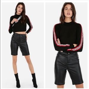 Vegan Leather Express Shorts